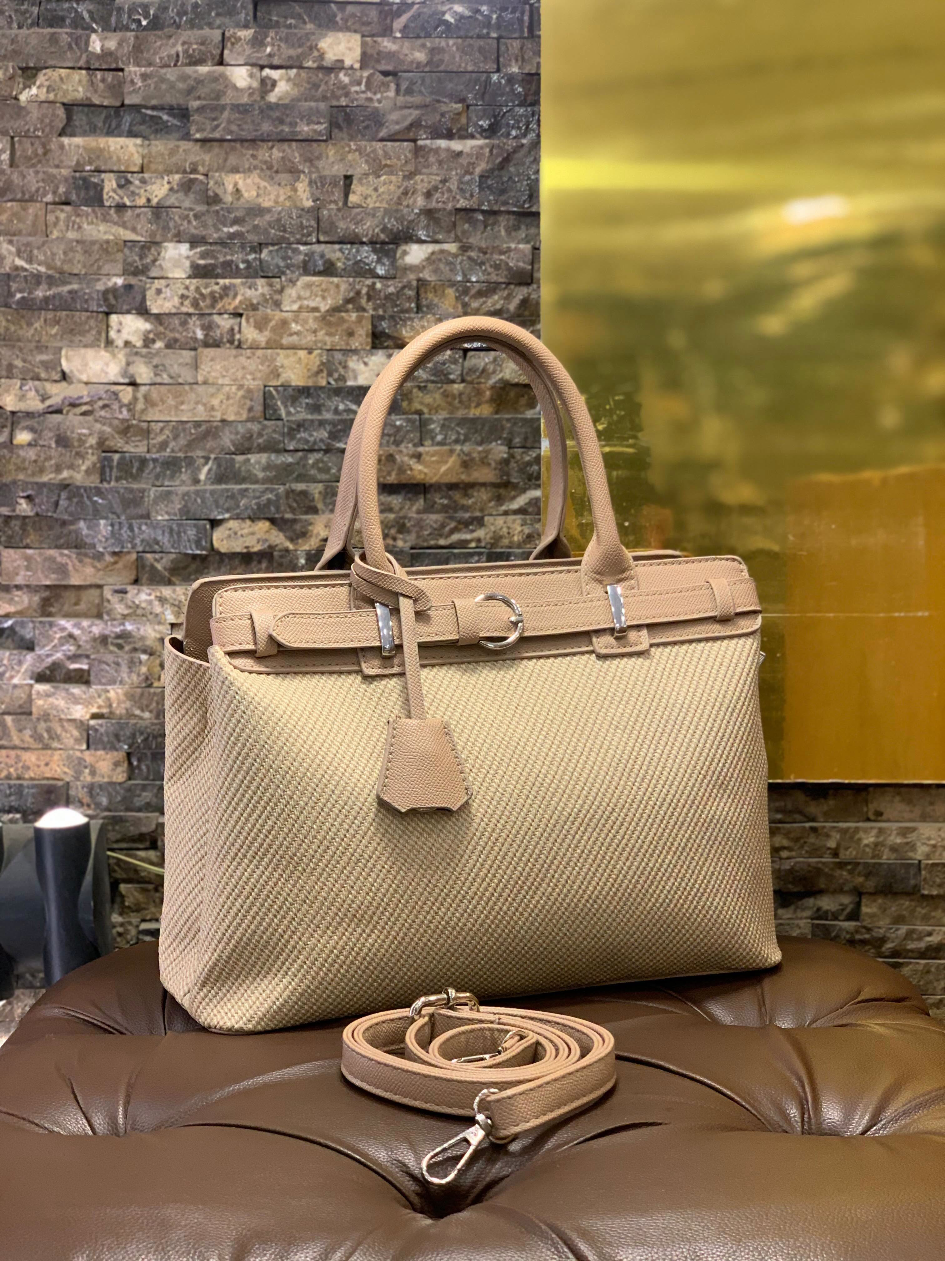 BELTED HAND BAG
