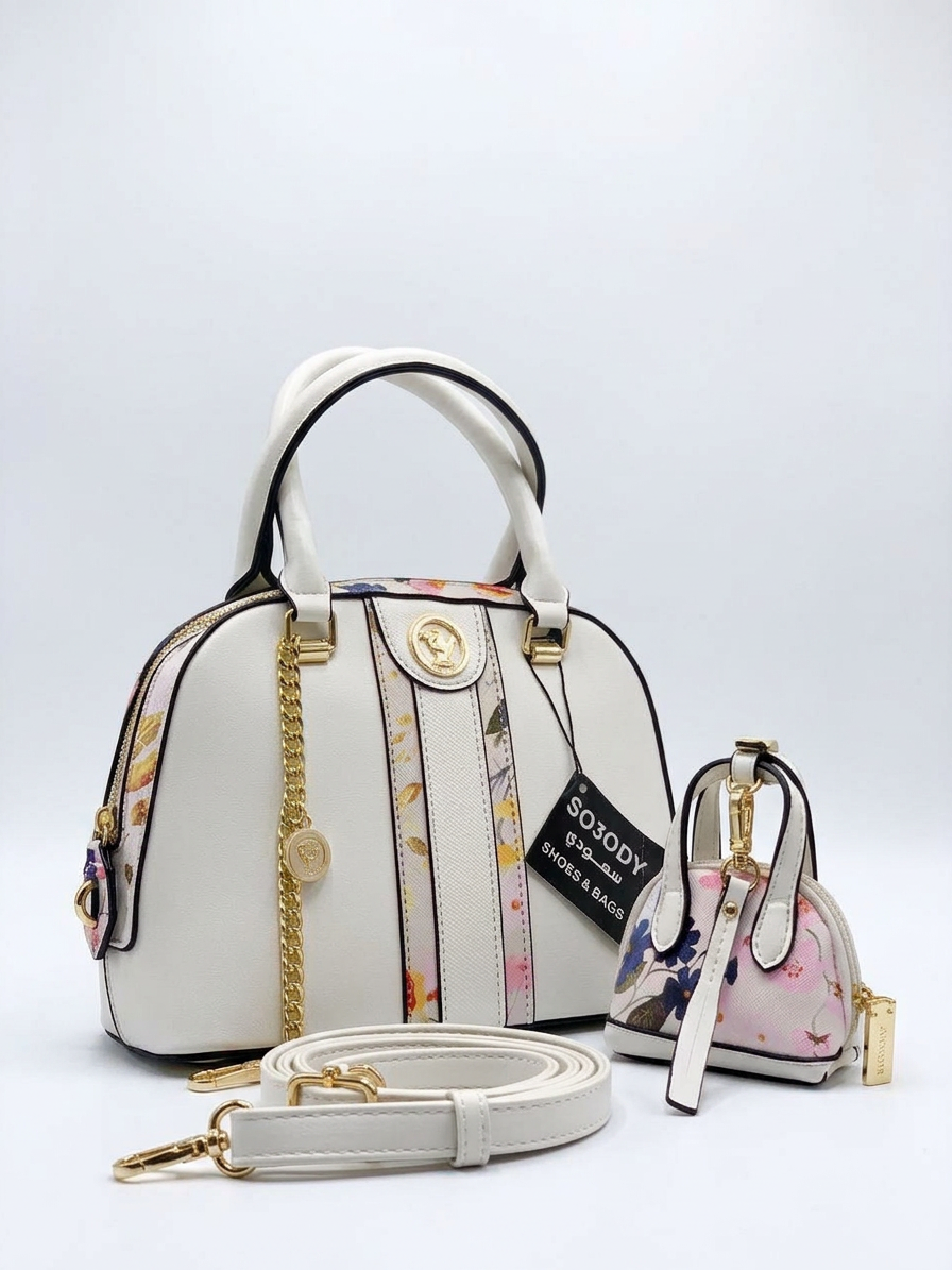 Emily imported bag with keychain wallet