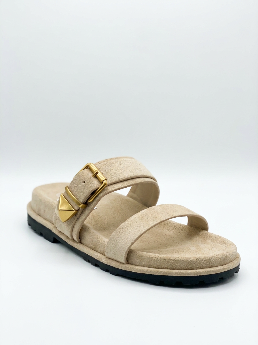 Medical suede slippers