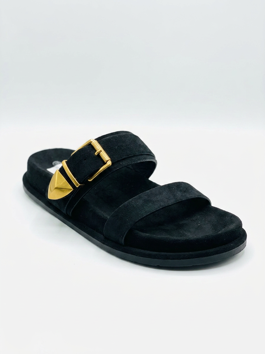 Medical suede slippers