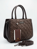 Honeycomb Hand and Crossbody Bag