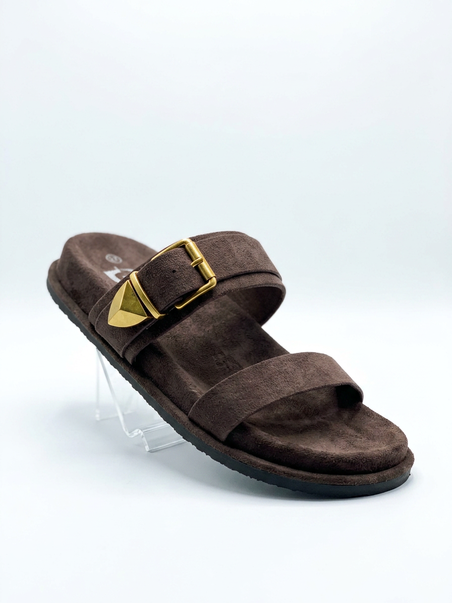 Medical suede slippers