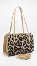 Women's bag with 2 zippers, shoulder and crossbody