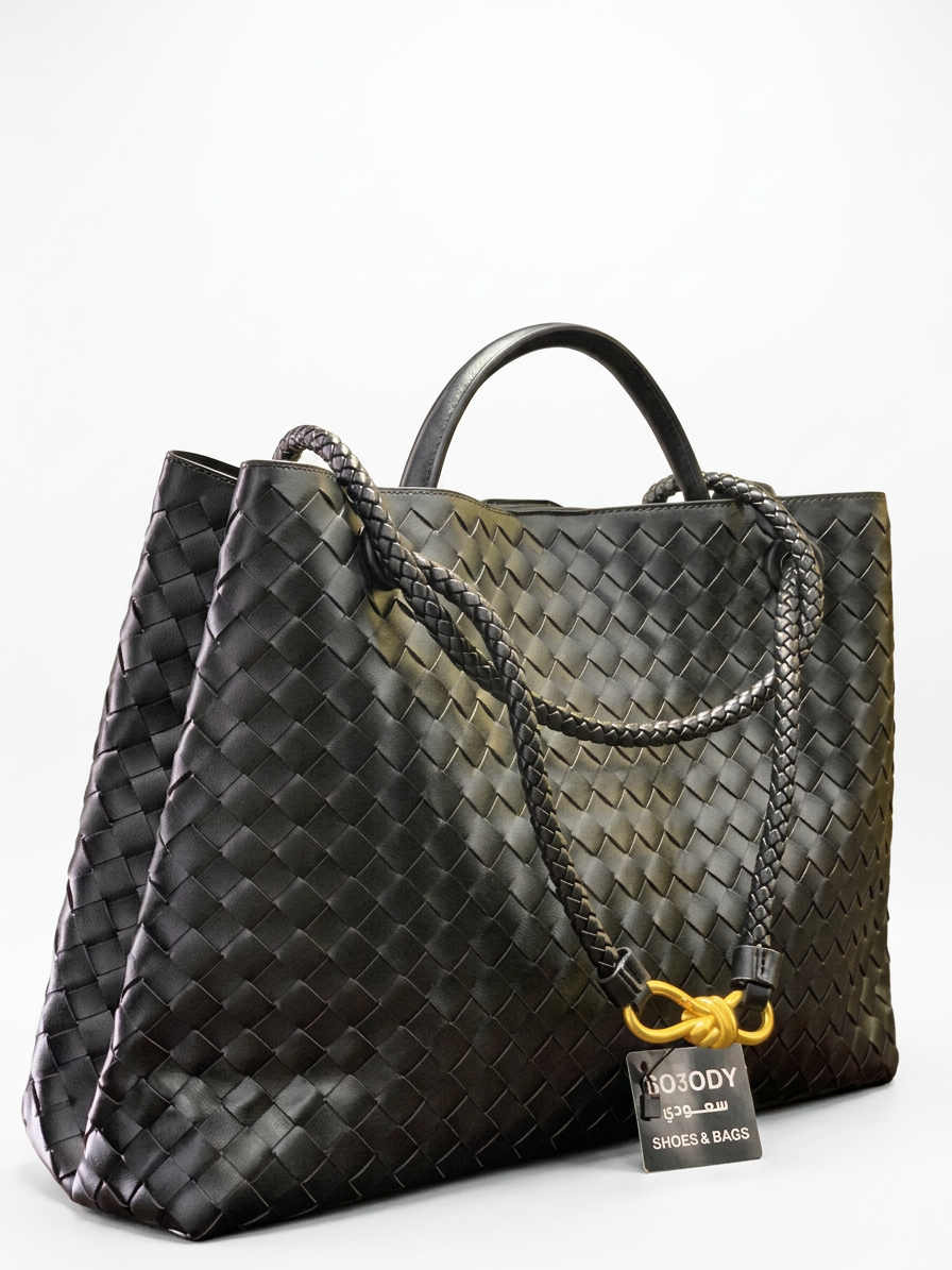 Jumbo braided mat bag