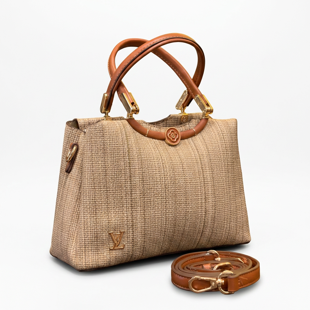 LV handbag and crossbody bag