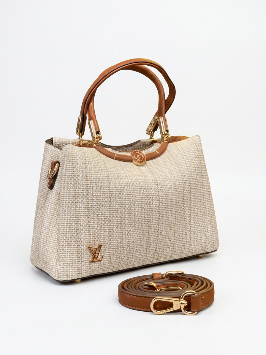 LV handbag and crossbody bag