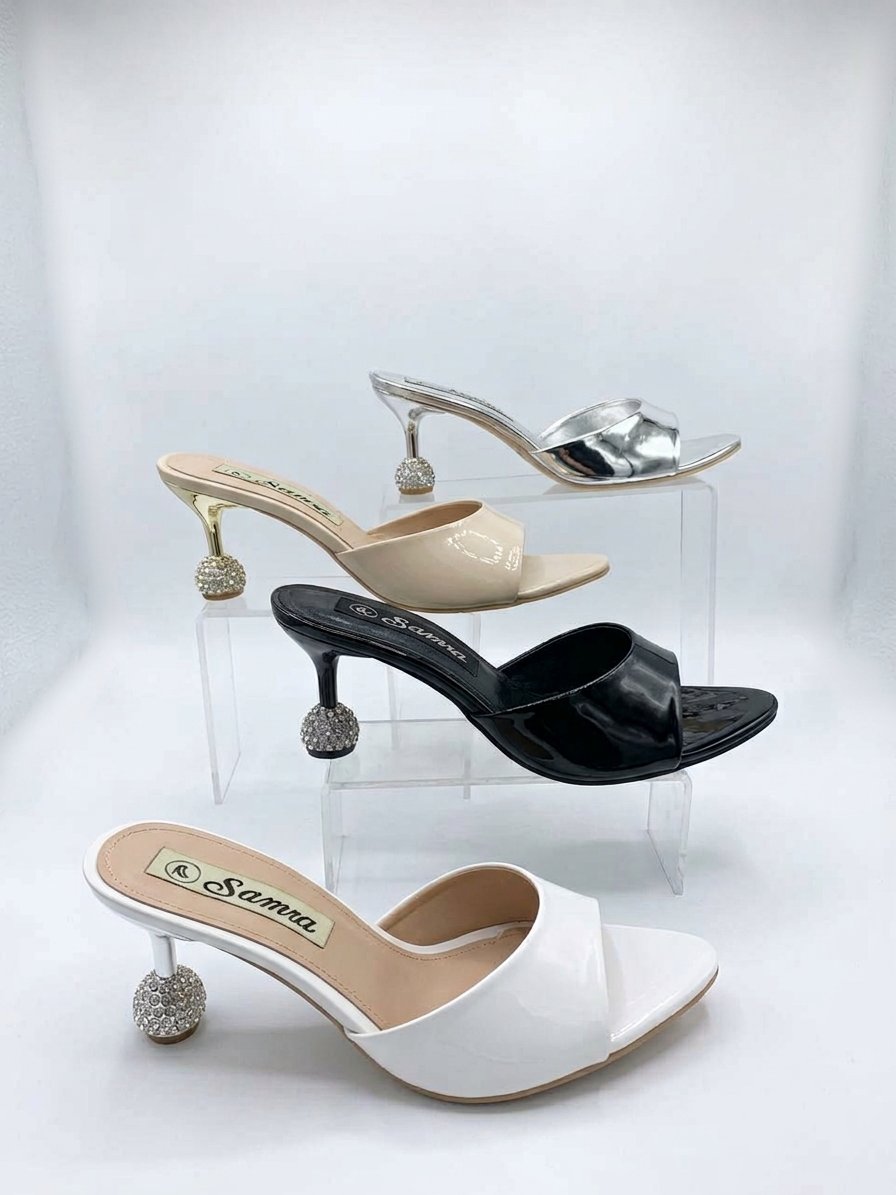 Patent leather shoes, 4cm heel