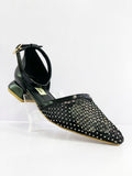 Lace-up shoes with a 2cm heel
