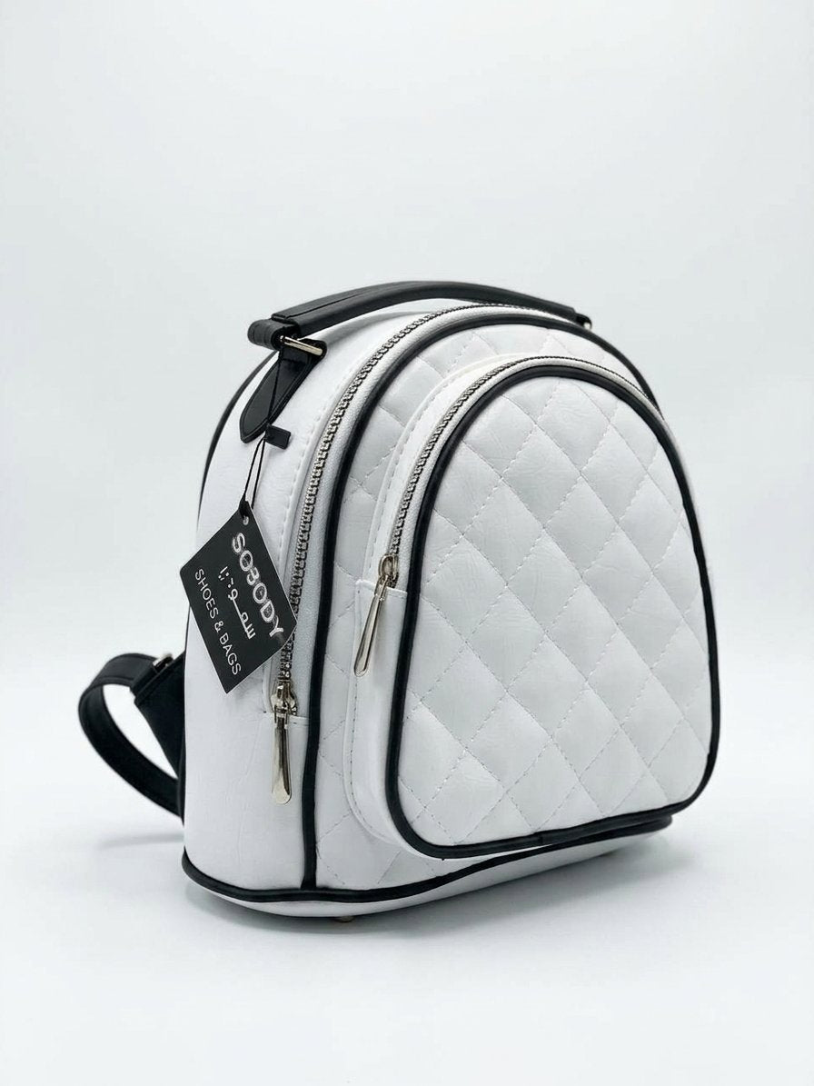 Capitonné handbag and backpack Size 20 x 20