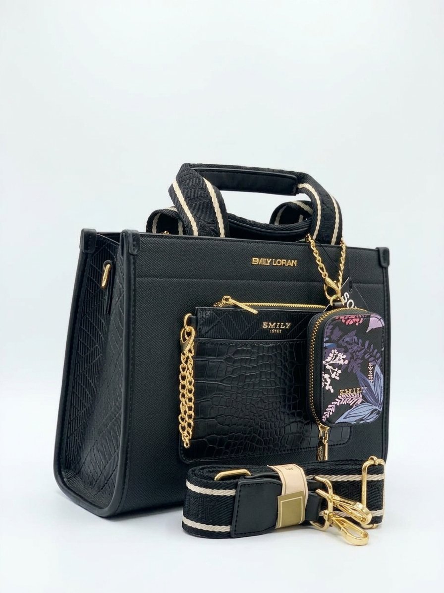 Emily's imported handbag, hand and crossbody