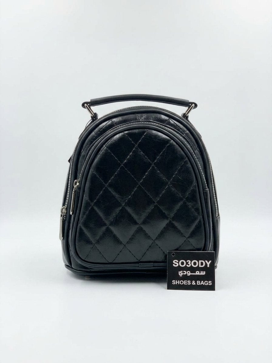 Capitonné handbag and backpack Size 20 x 20