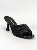 SPARKEL HEEL MULE