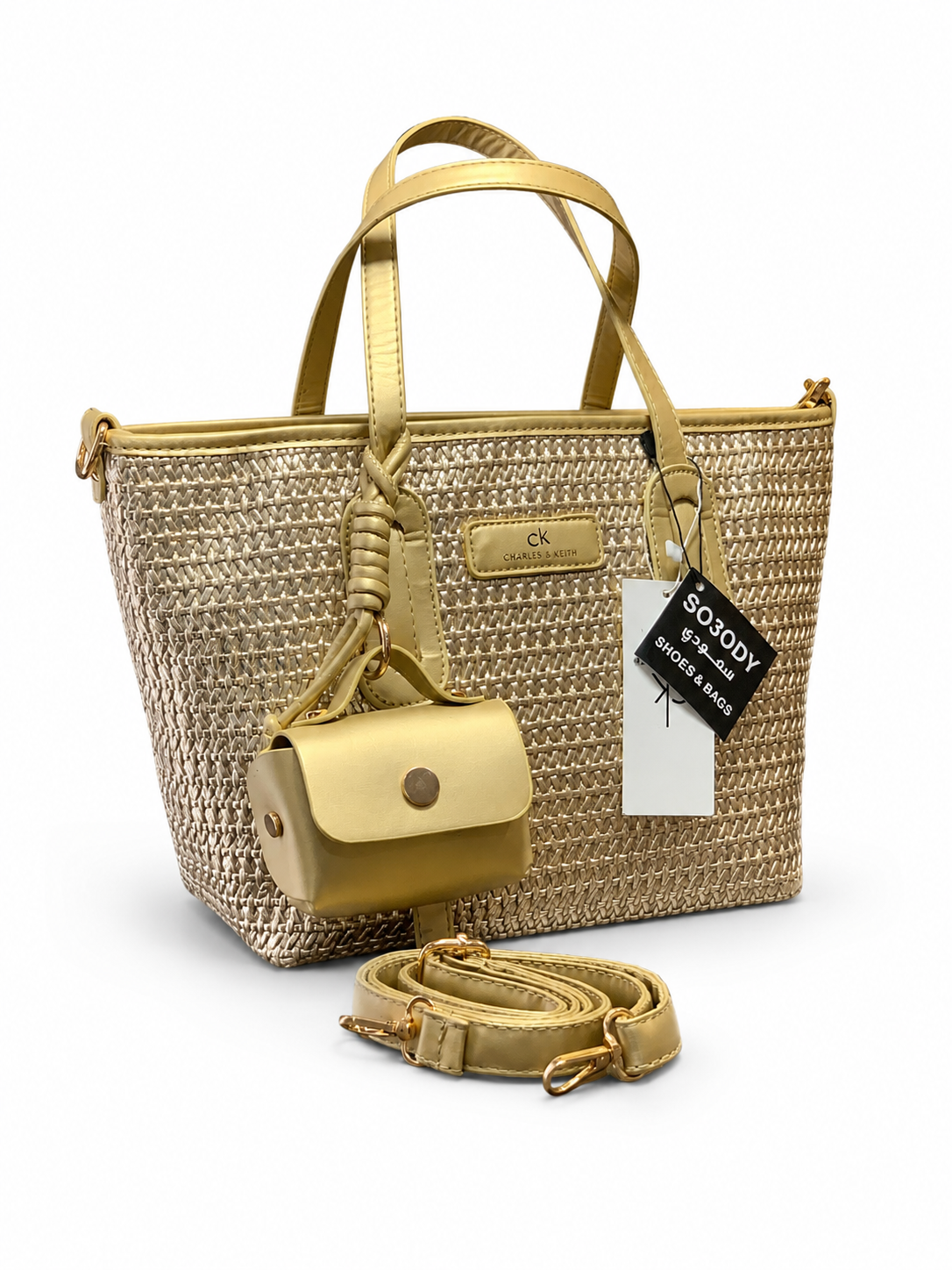 WOVEN HAND BAG