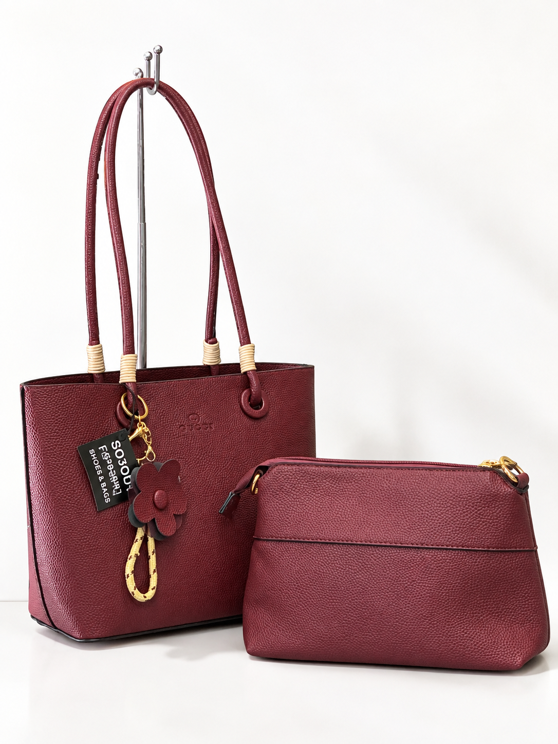 SHOULDER BAG WITH MINI BAG