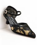 GLAMOR ANKLE-STRAP HEELS