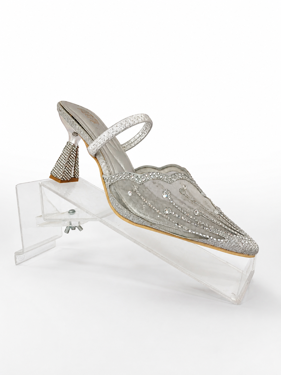 SPARKEL HEEL MULE