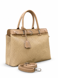BELTED HAND BAG