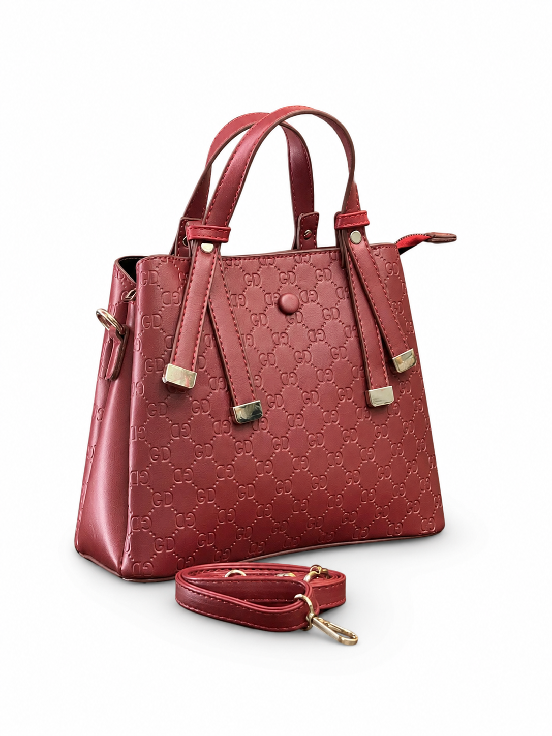 GD BUTTON HAND BAG