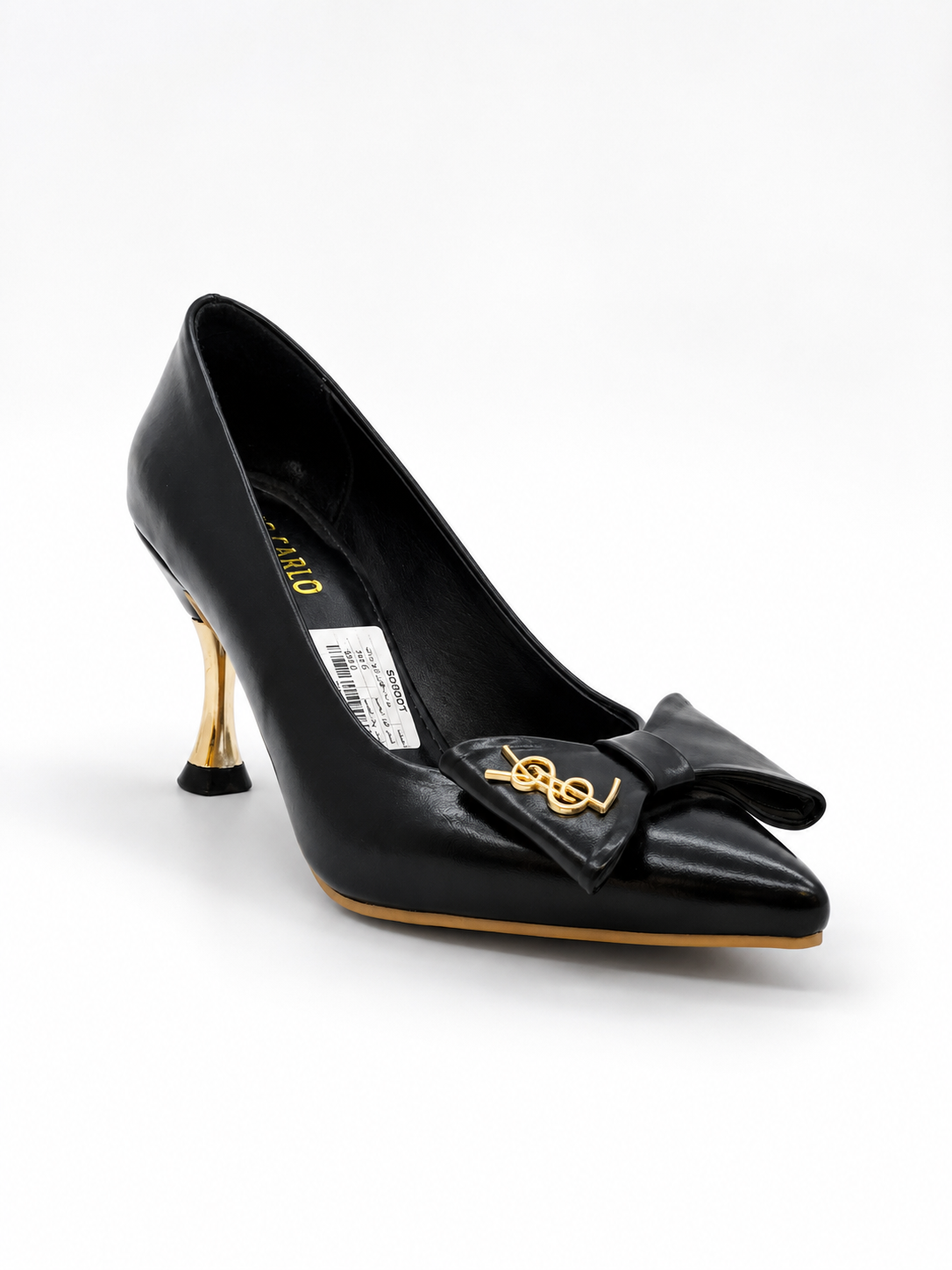 YSL HEEL WITH BOW