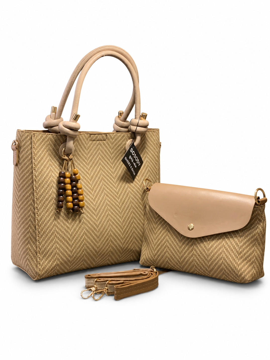 HAND AND CROSS BAGS SET