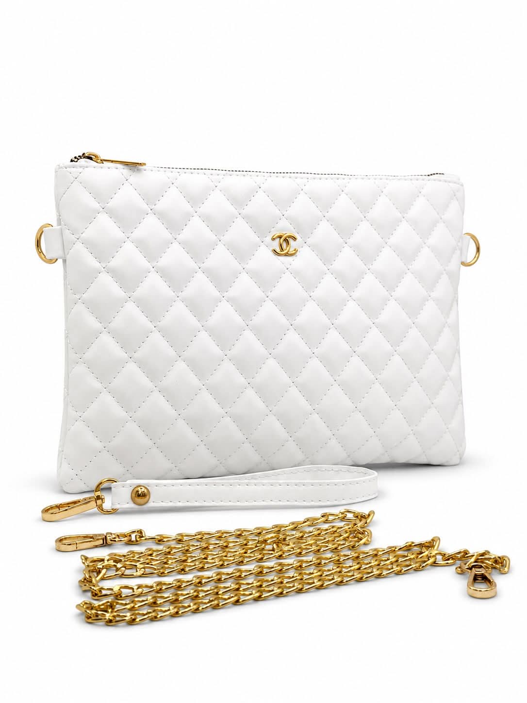 CHANNEL CLUTCH BAG