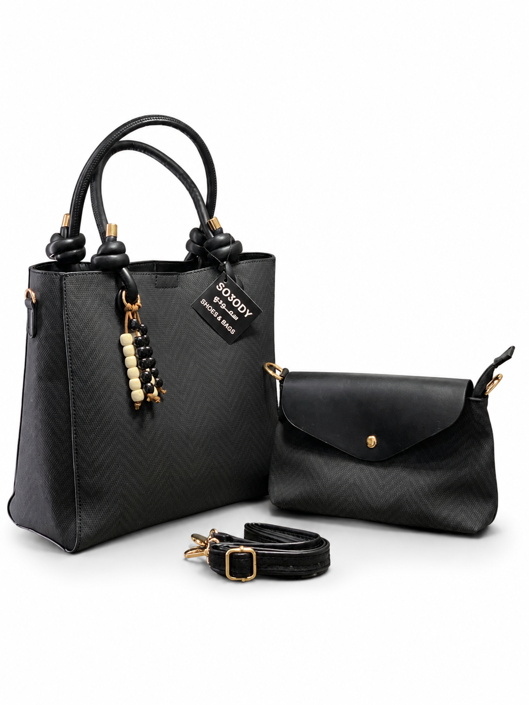 HAND AND CROSS BAGS SET