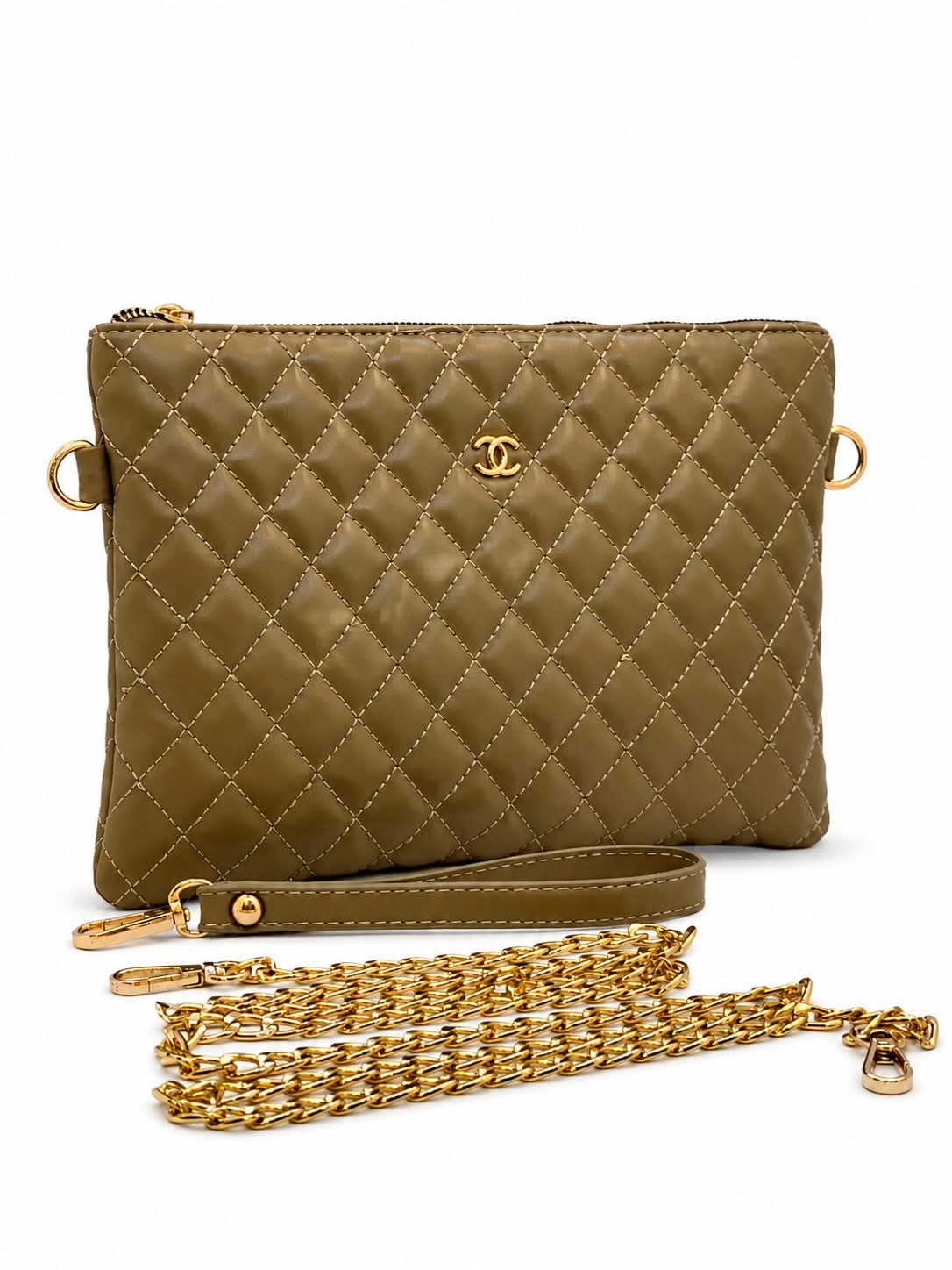 CHANNEL CLUTCH BAG