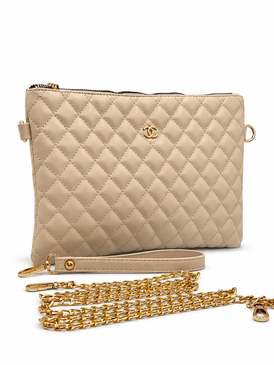 CHANNEL CLUTCH BAG