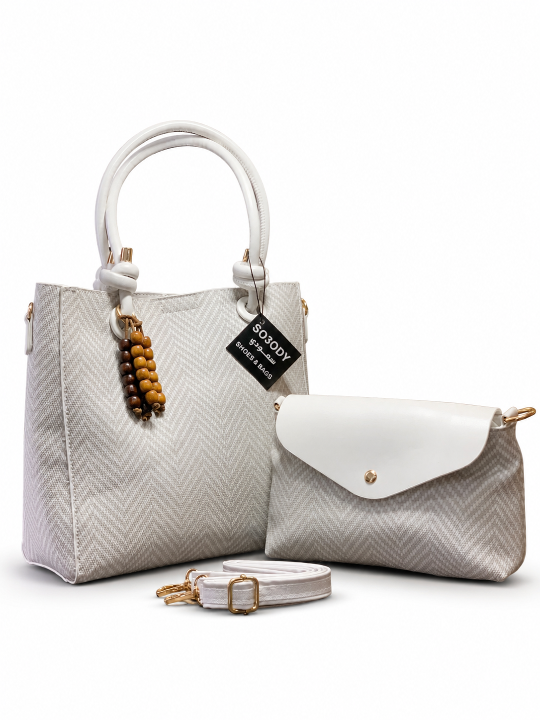 HAND AND CROSS BAGS SET