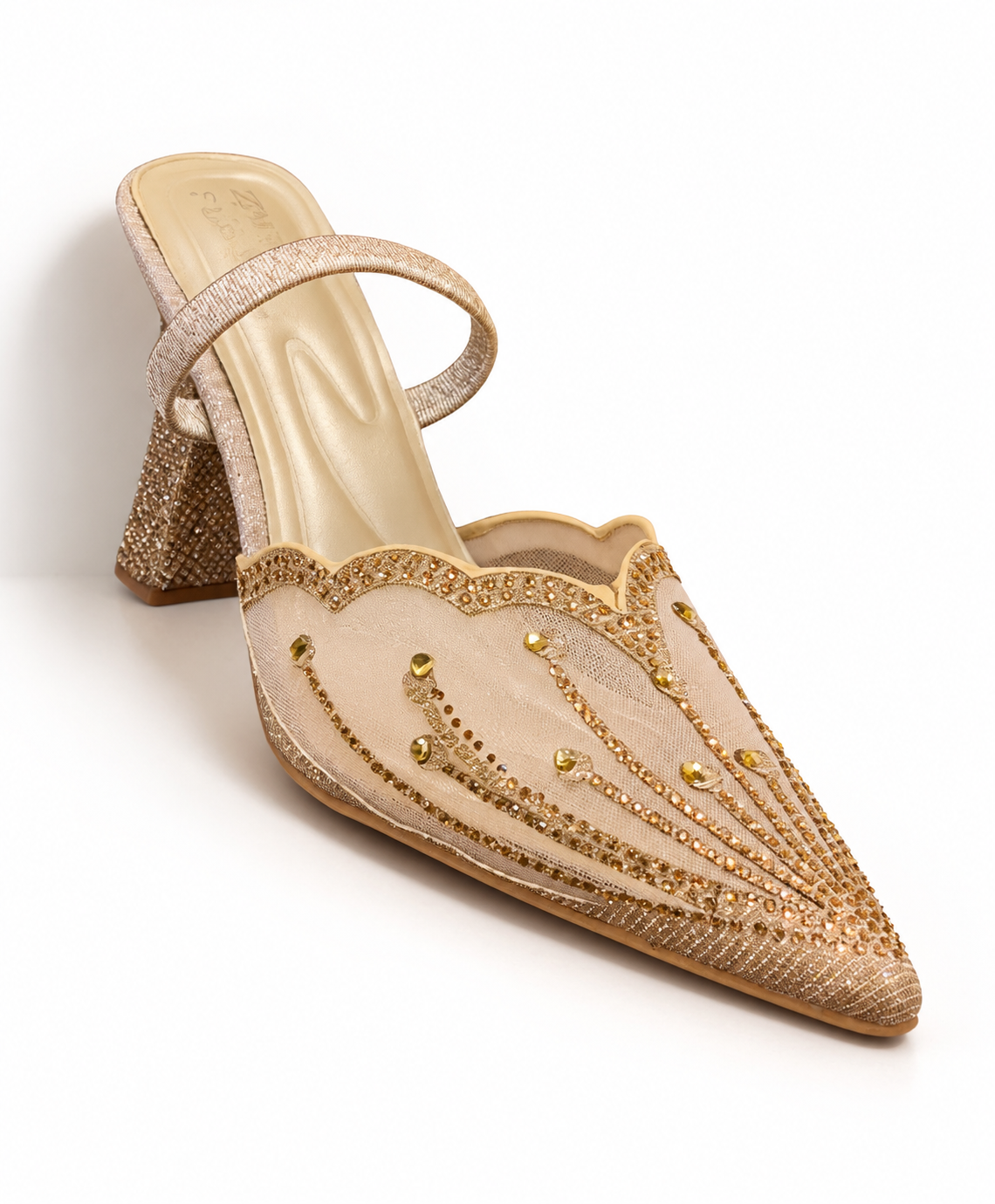 GLAMOR SLIP-ON HEELS