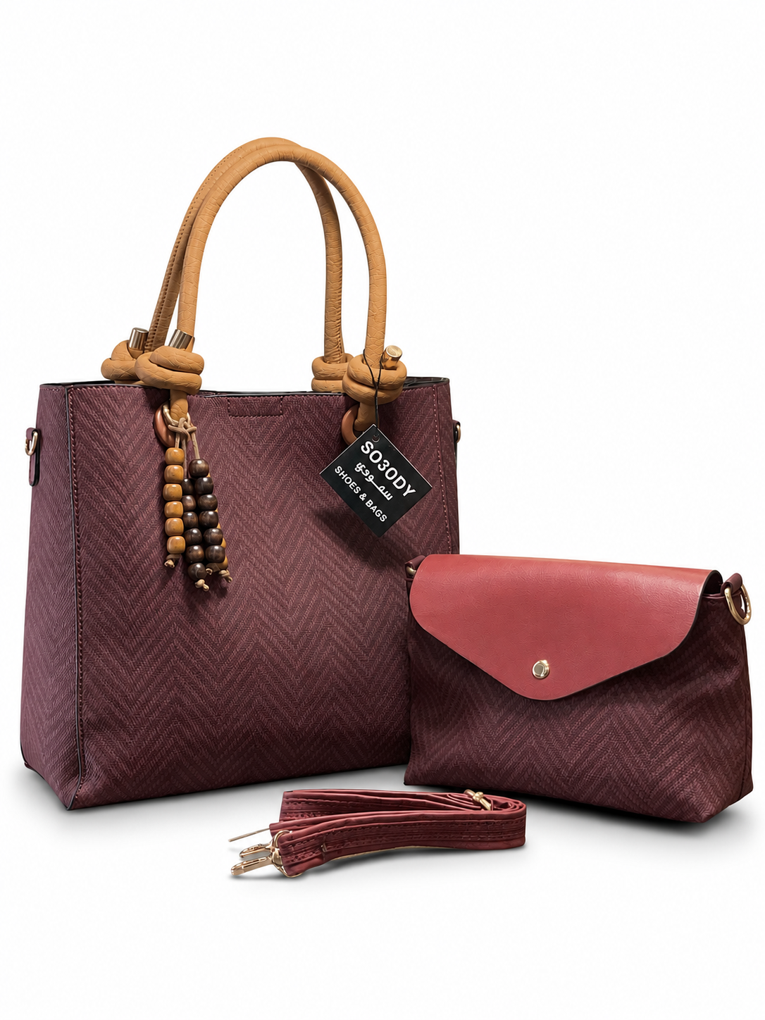 HAND AND CROSS BAGS SET