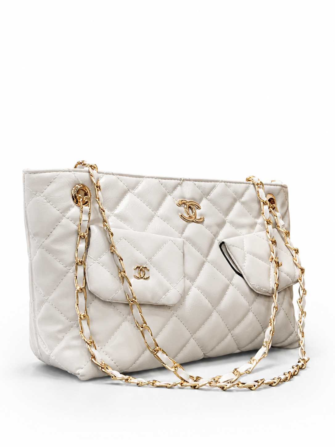 CHANEL QUILTED TOTE BAG
