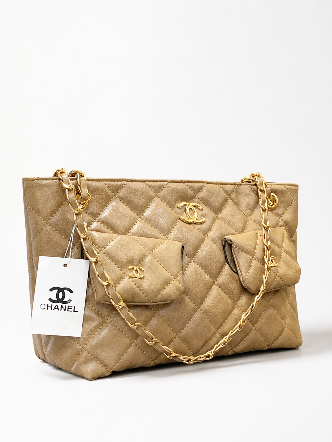 CHANEL QUILTED TOTE BAG