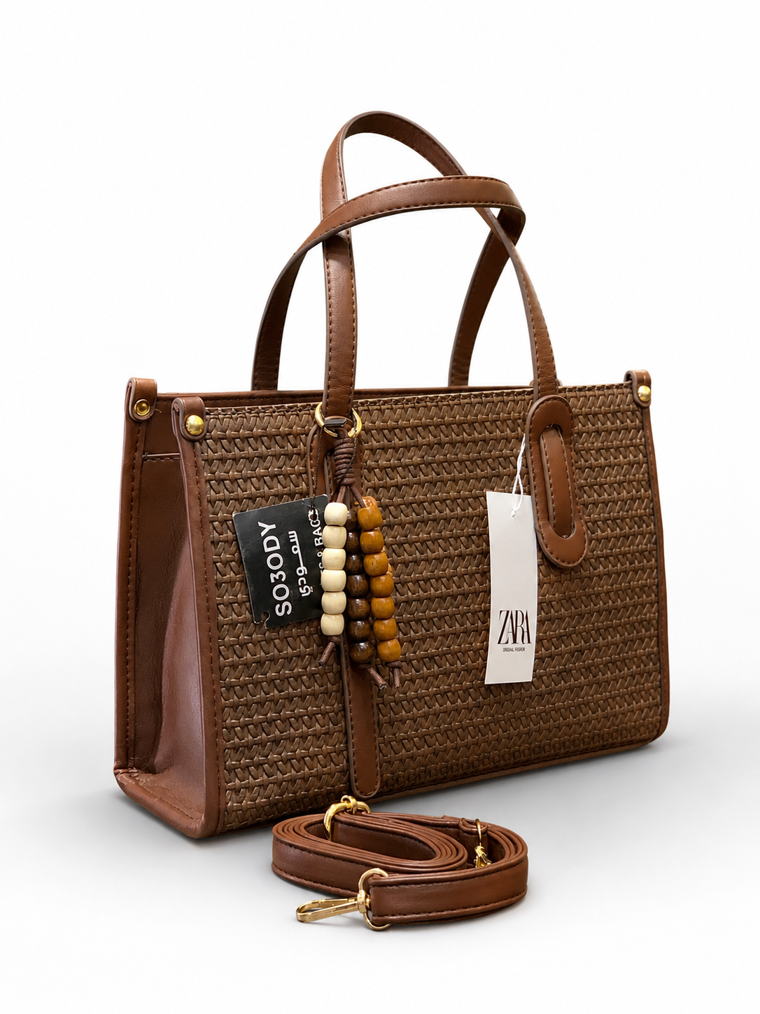WOVEN HAND BAG
