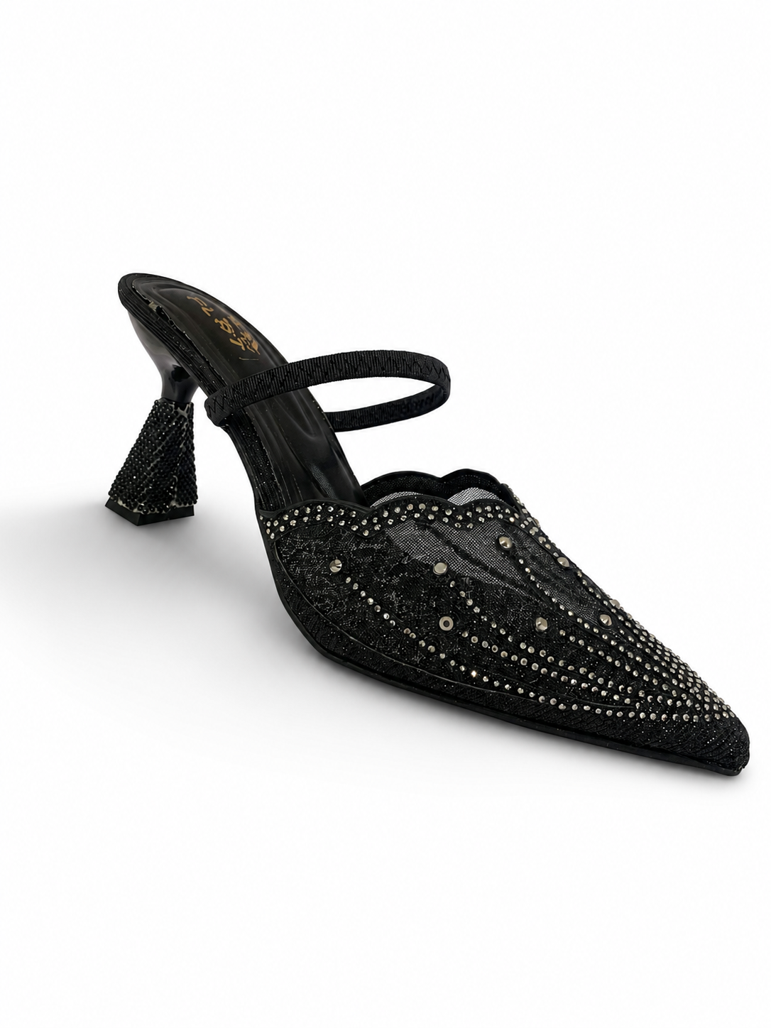 SPARKEL HEEL MULE
