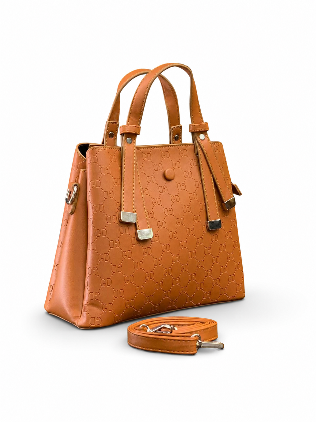 GD BUTTON HAND BAG