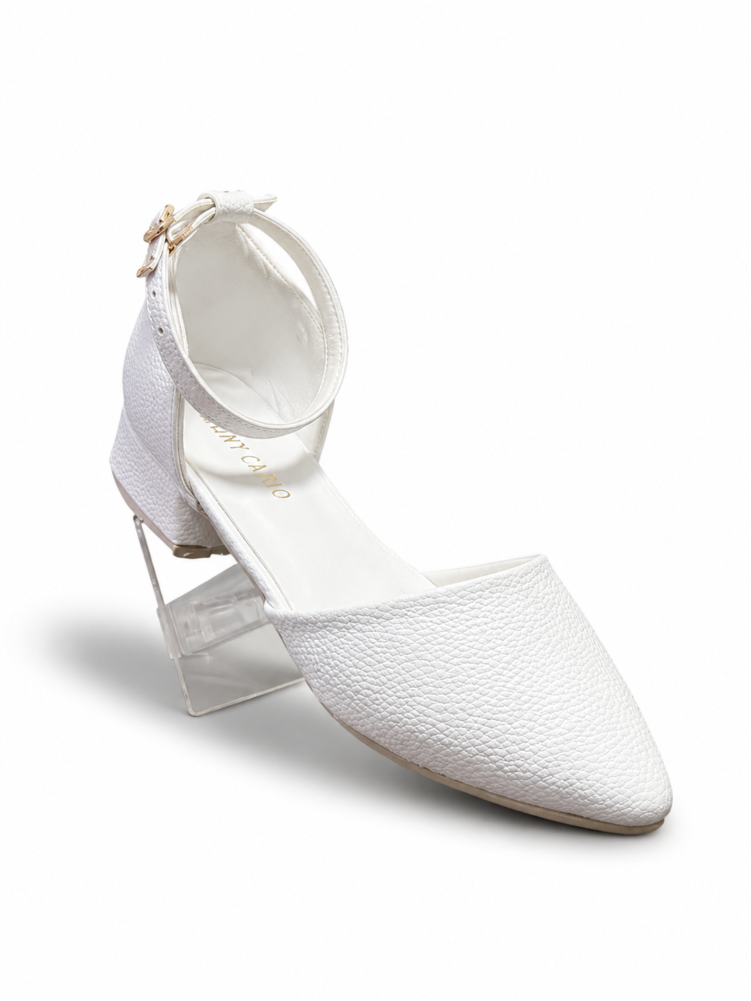 PEBBLED LEATHER SHOES