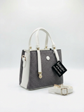 Button strap bag hand + cross