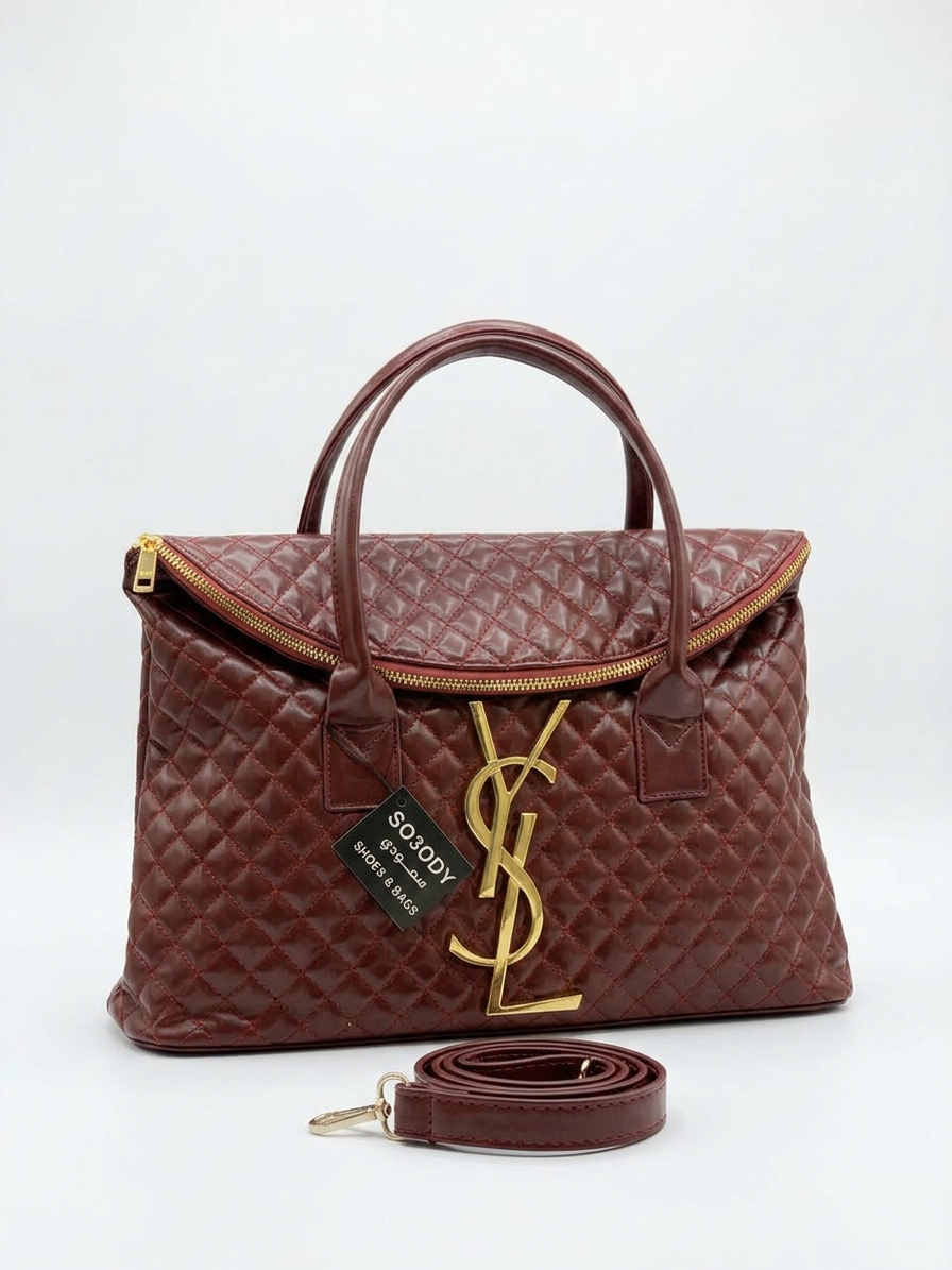 Saint Laurent Jumbo Capotene Hand and Crossbody Bag