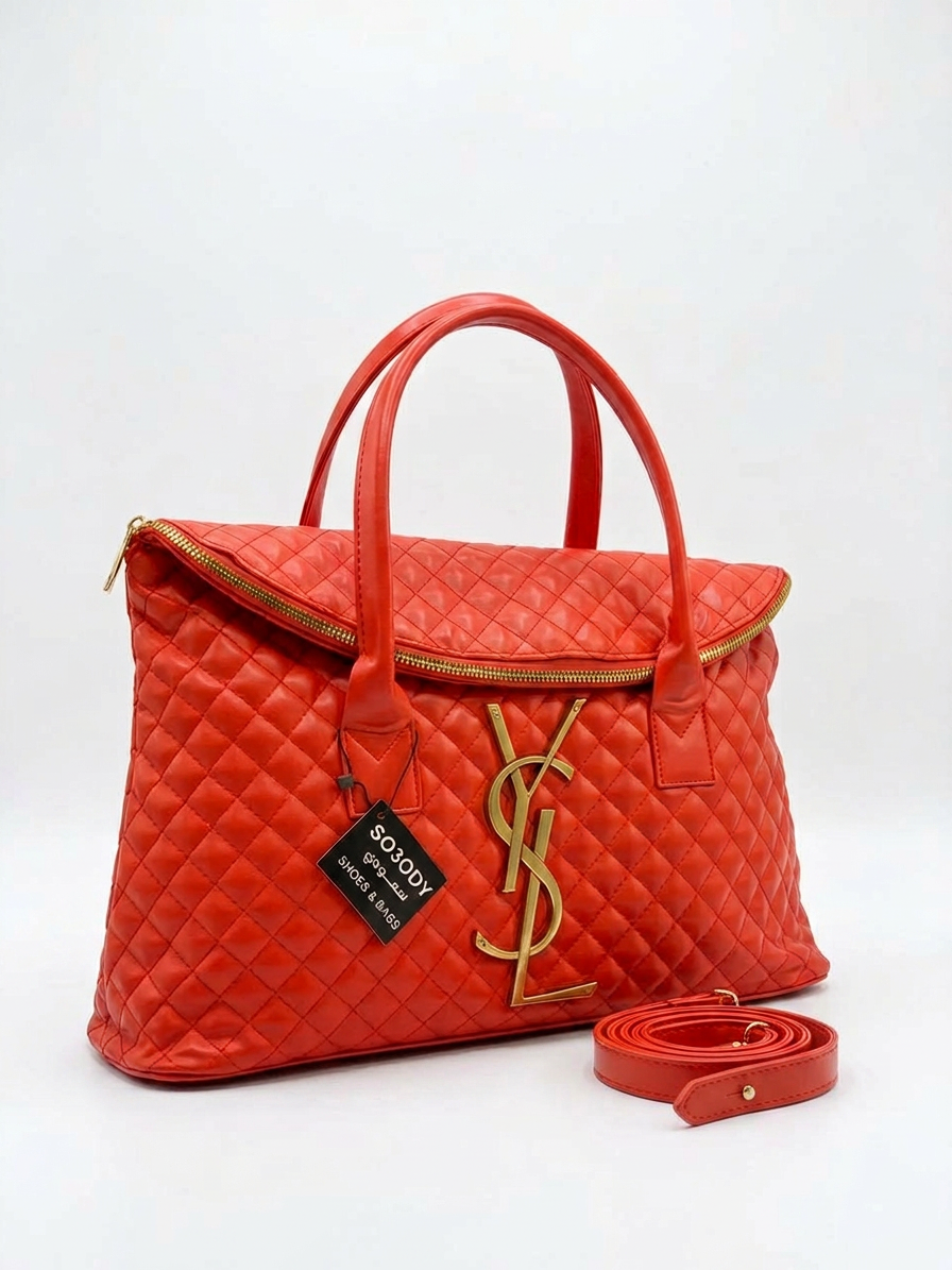 Saint Laurent Jumbo Capotene Hand and Crossbody Bag