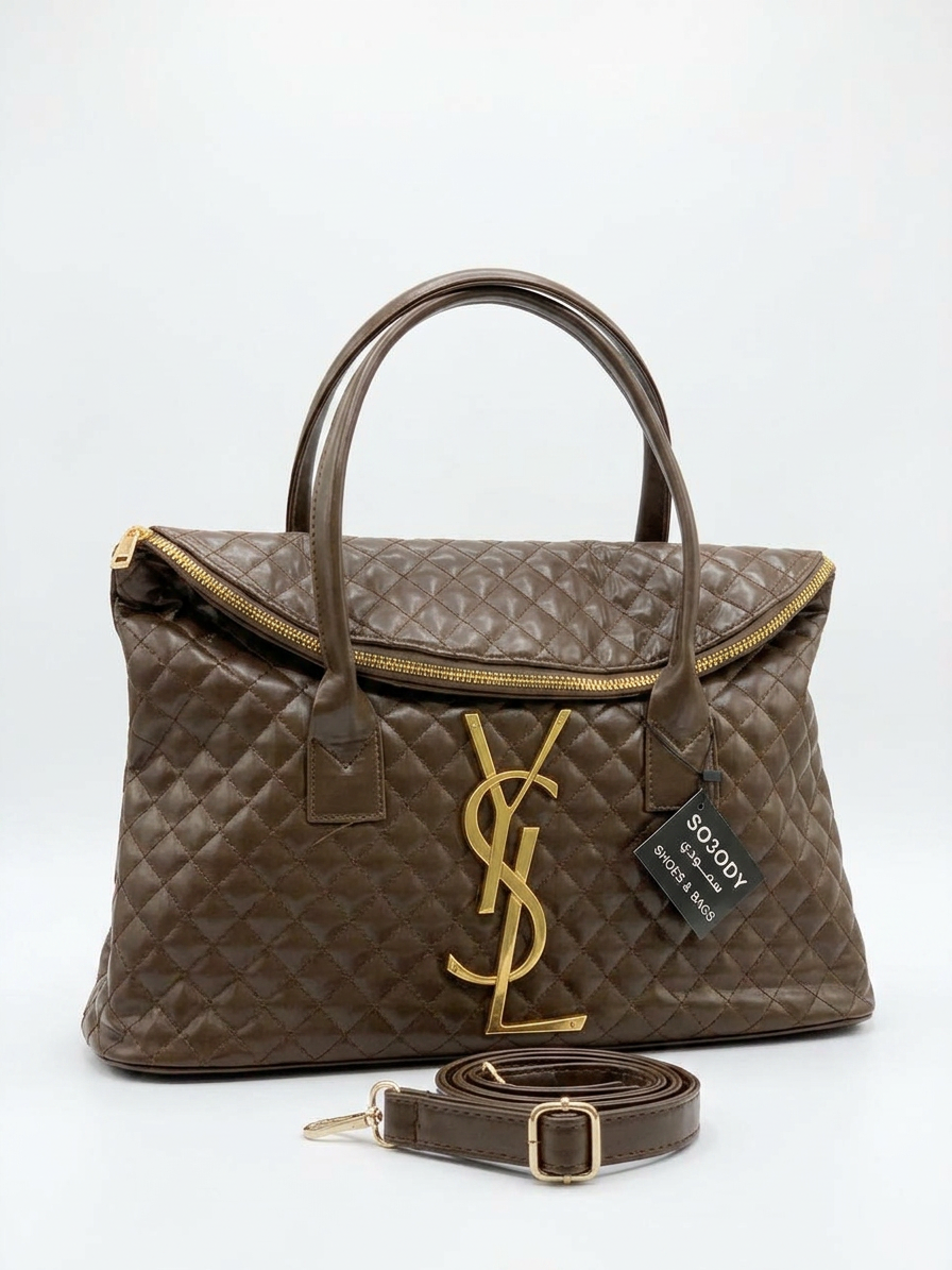 Saint Laurent Jumbo Capotene Hand and Crossbody Bag