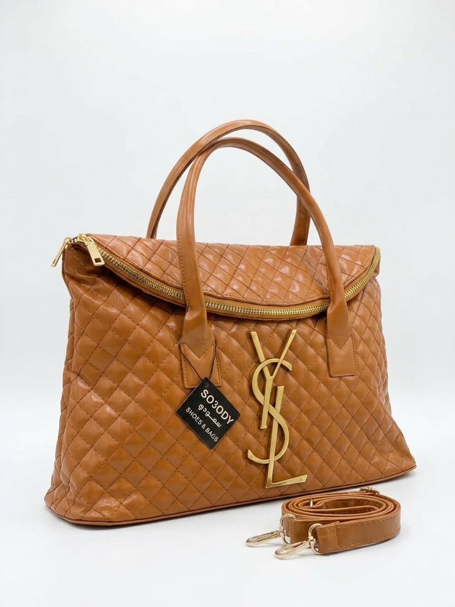 Saint Laurent Jumbo Capotene Hand and Crossbody Bag